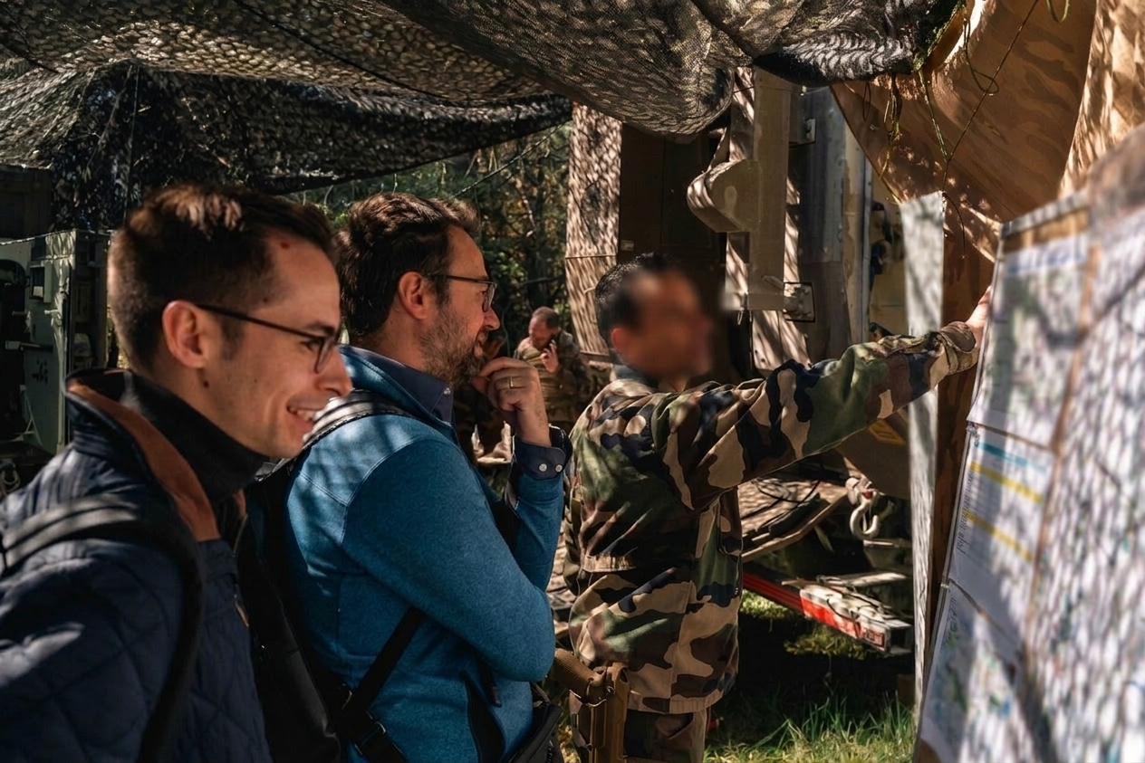Asterion engineers in the field with operational units